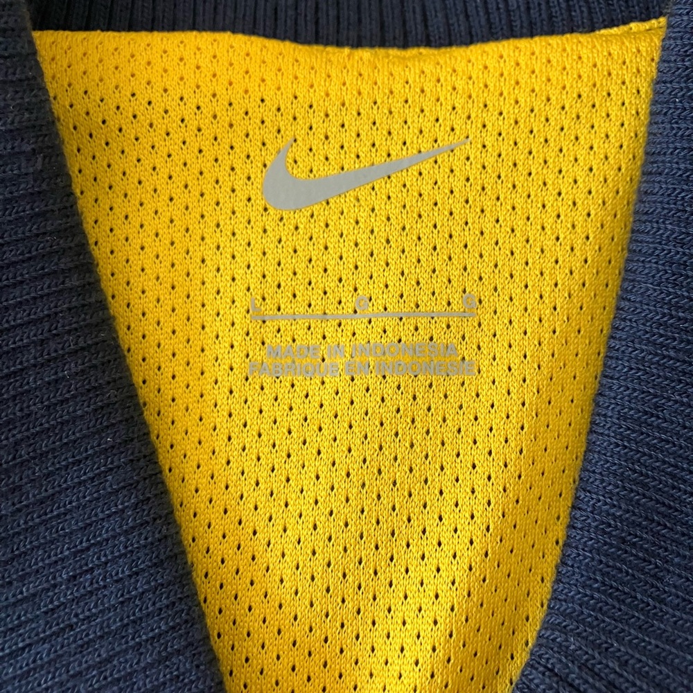 NWOT University of Michigan Nike On-Field Mens L Wolverine full zip jacket - Picture 3 of 15